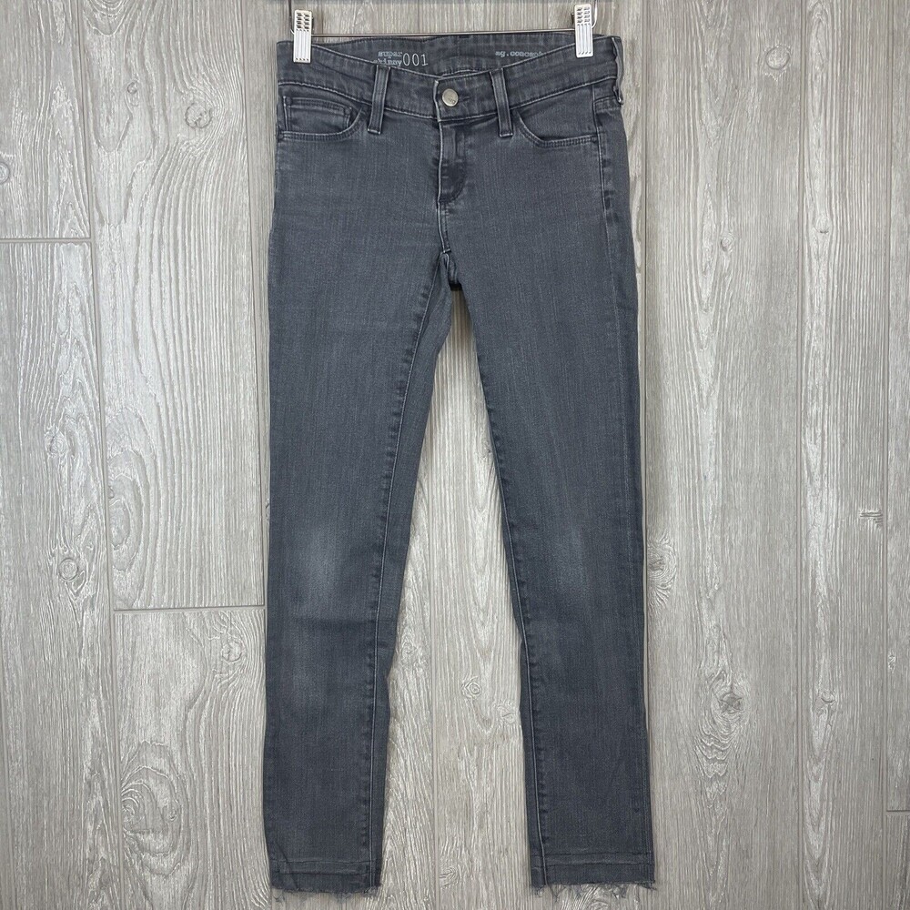 ADRIANO GOLDSCHMIED AG Concept Grey Super Skinny 001‎ Jeans Womens Sz 24 R 24R